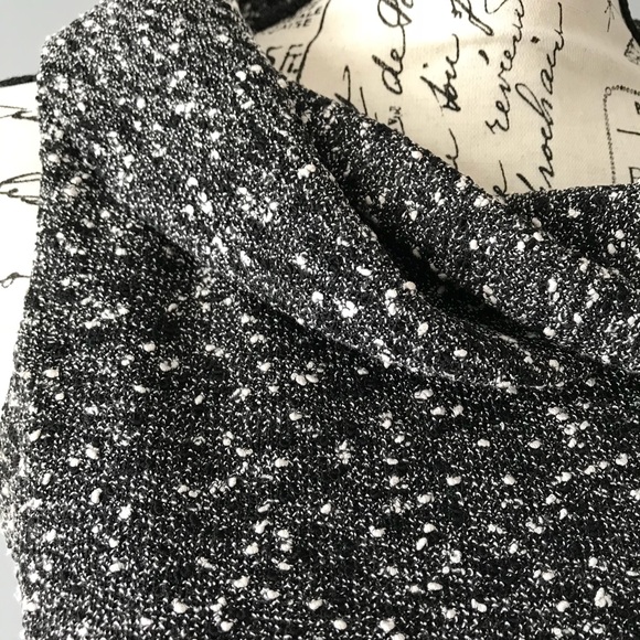 MUSE Black White Belted Waist Dress - Picture 6 of 8